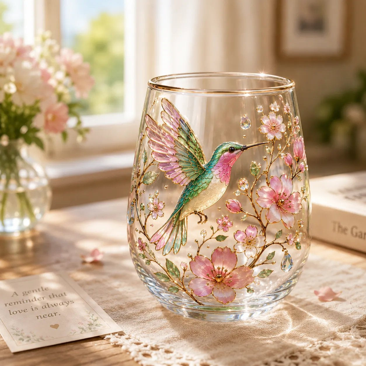 🔥LAST DAY 49% OFF - 🌸🌿 Limited Edition 2026 Garden Morning Bliss Glass Tea Cup☀️☕