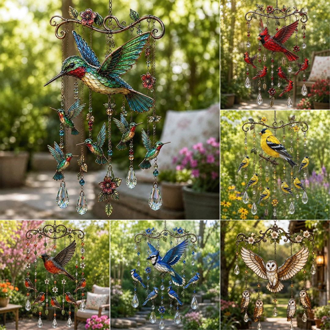 🔥Last Day 49% OFF - 🐦🎐Graceful Hummingbird Wind Chime