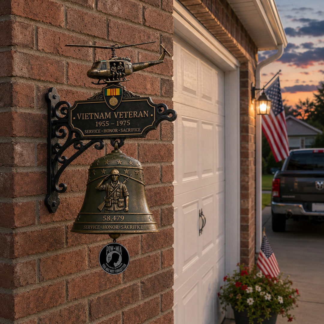 🔔 Last Day Promo: 49% OFF -Vietnam Veteran Tribute Wall Bell