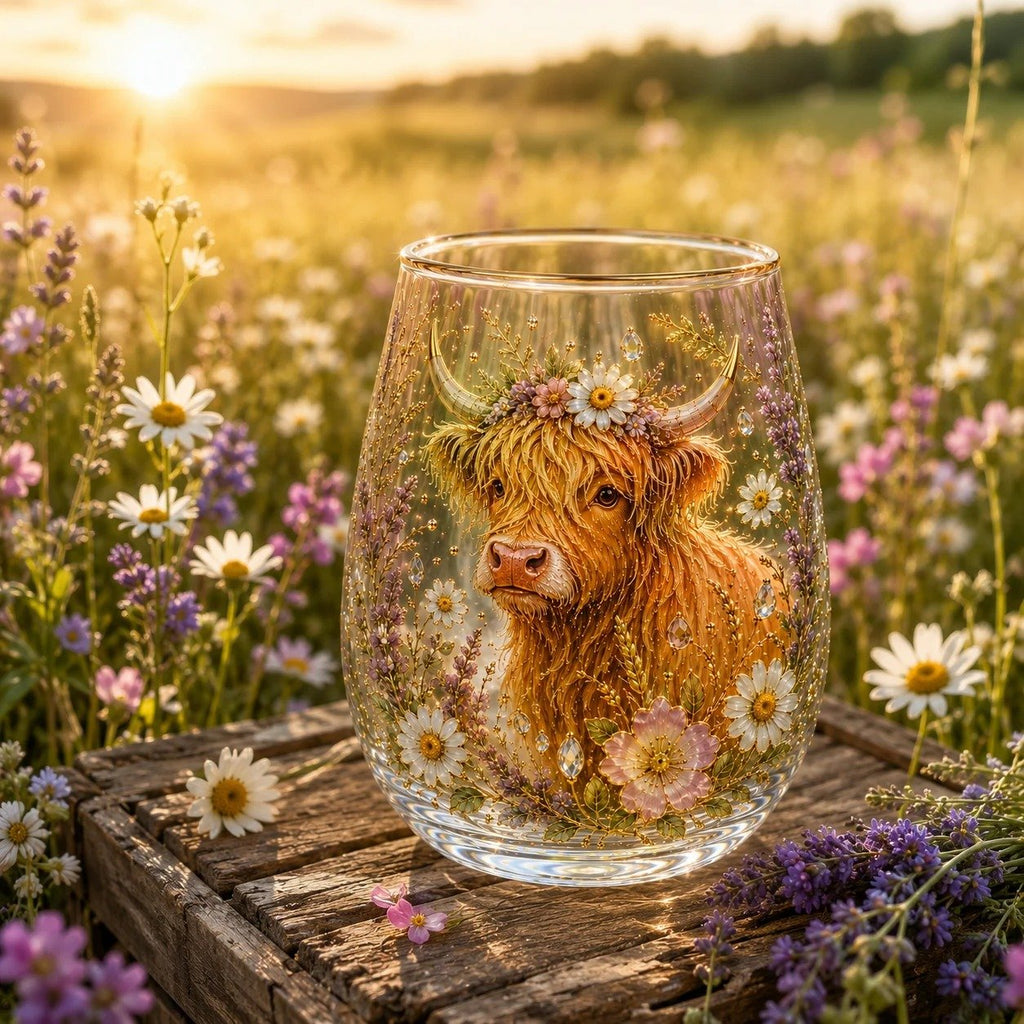 🔥LAST DAY 49% OFF - 🌸🌿 Limited Edition 2026 Garden Morning Bliss Glass Tea Cup☀️☕