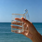 Fun D-Cup Shaped Glass Cocktail Glass