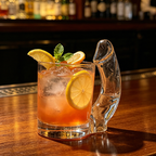 Fun D-Cup Shaped Glass Cocktail Glass