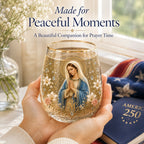 2026 Limited Edition Morning Prayer Glass Tea Cup – Faith & Serenity Collection
