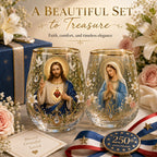 2026 Limited Edition Morning Prayer Glass Tea Cup – Faith & Serenity Collection