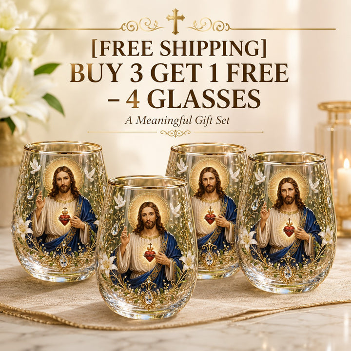 2026 Limited Edition Morning Prayer Glass Tea Cup – Faith & Serenity Collection