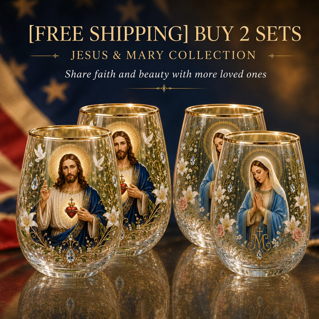 2026 Limited Edition Morning Prayer Glass Tea Cup – Faith & Serenity Collection