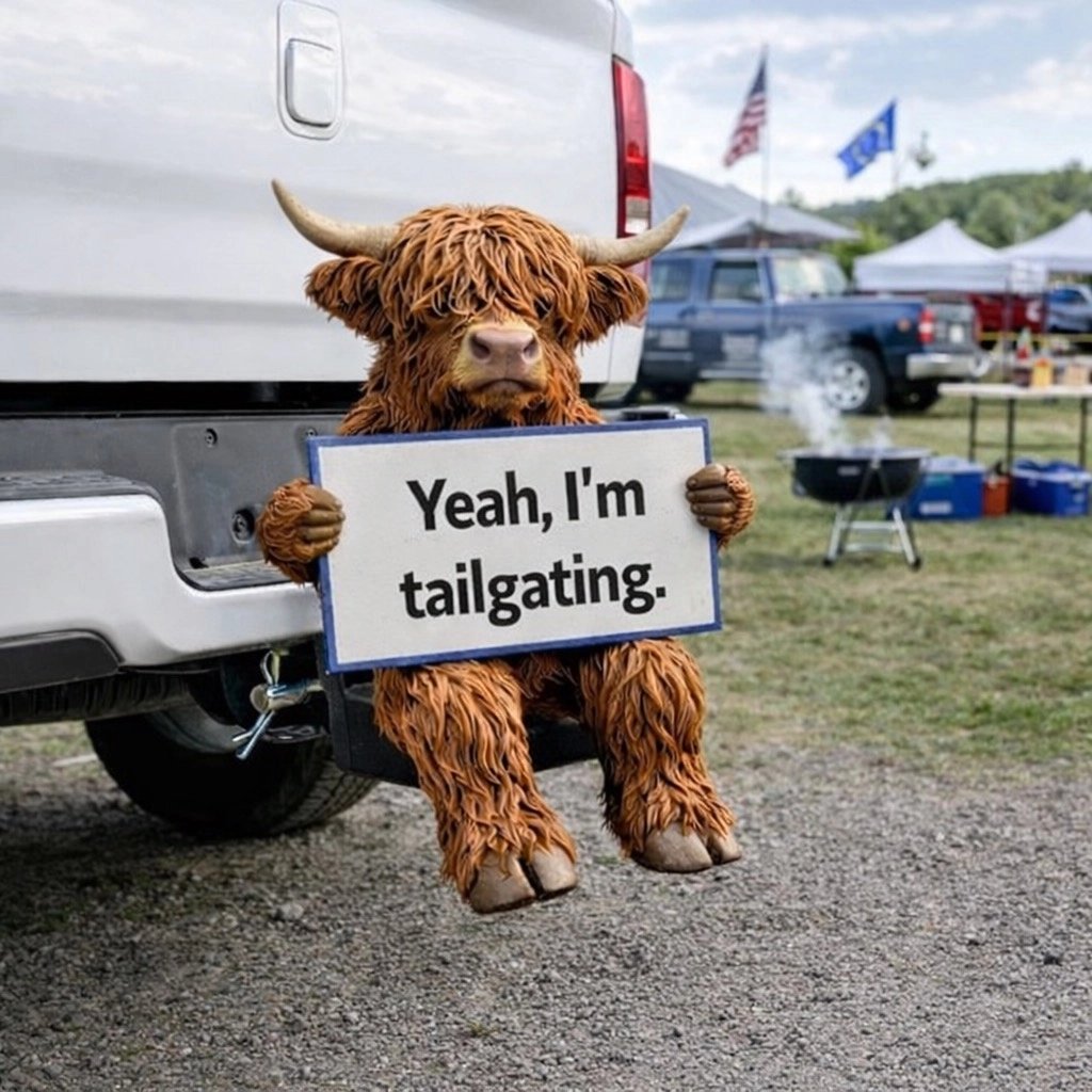 🔥LAST DAY 50% OFF - 🦬 Chill Highland Hitch Buddy – Funny Highland Cow Tow Hitch Cover 🚗Buy 2 Free Shipping
