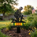 🔥Last Day 49% OFF🔥- Vietnam Veteran Tribute Garden Stake – Honor and Respect