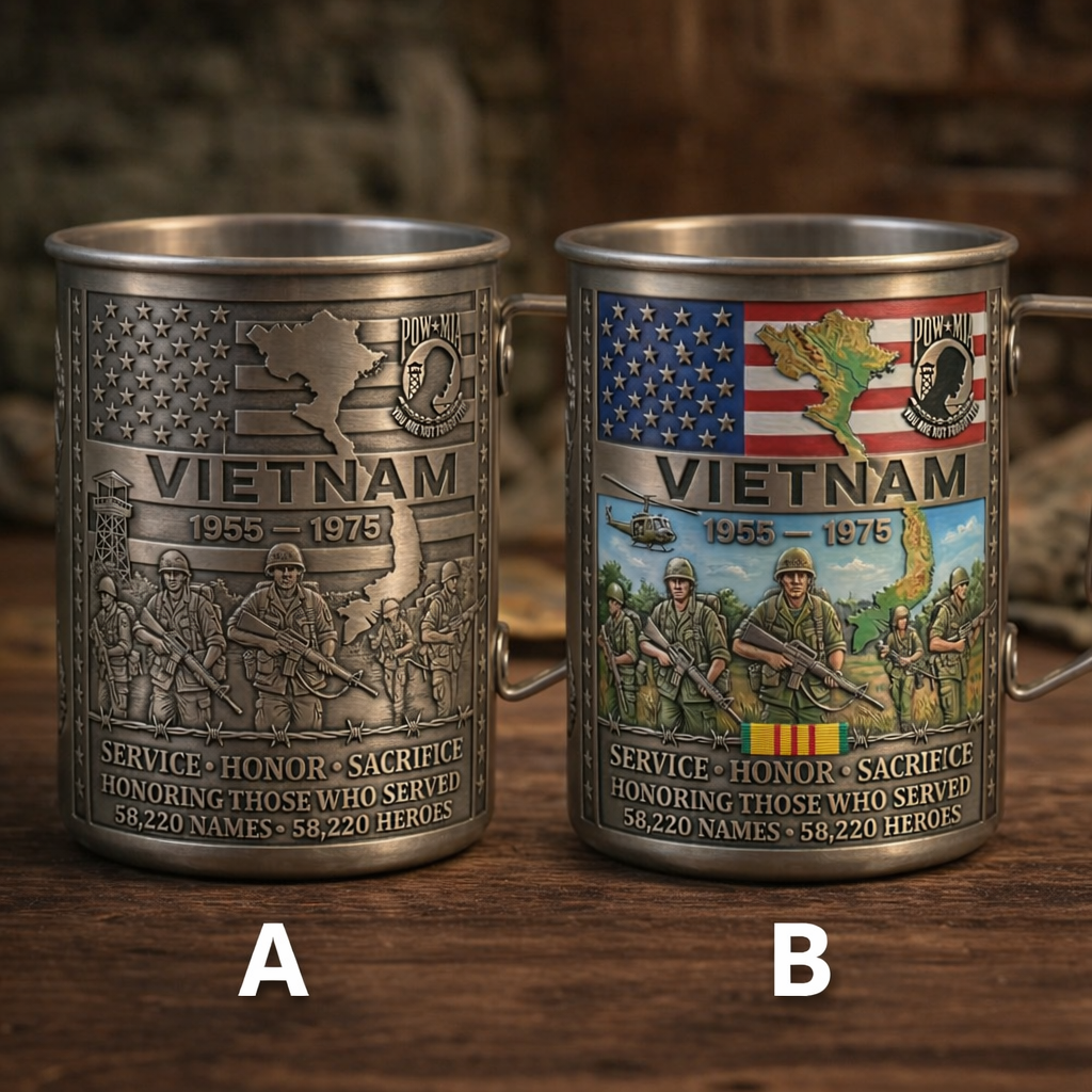 🏆Last Day Promo: 49% OFF 🎖️- Vietnam Veteran Honor Coffee Mug – 1955-1975 Service Tribute