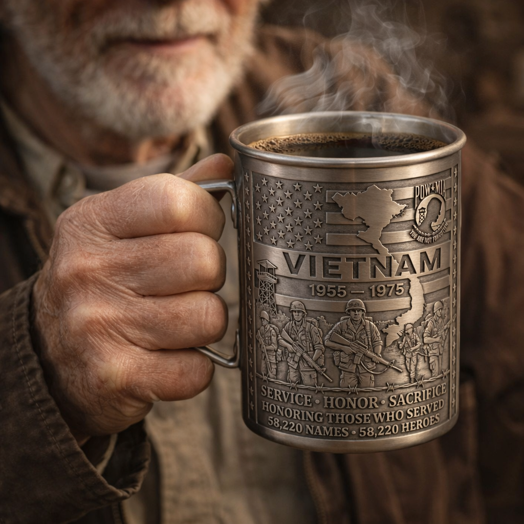 🏆Last Day Promo: 49% OFF 🎖️- Vietnam Veteran Honor Coffee Mug – 1955-1975 Service Tribute