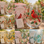 🔥LAST DAY 49% OFF - 🌸🌿 Limited Edition 2026 Garden Morning Bliss Glass Tea Cup☀️☕