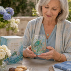 🔥LAST DAY 49% OFF - 🌸🌿 Limited Edition 2026 Garden Morning Bliss Glass Tea Cup☀️☕