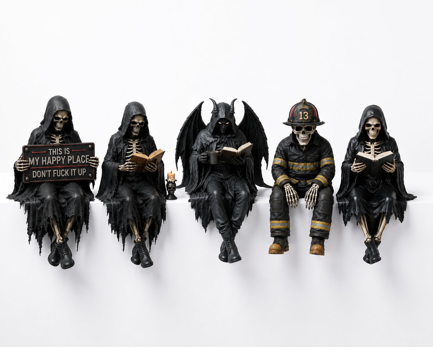 🔥LAST DAY 49% OFF -🖤 Gothic Dark Fantasy Figure