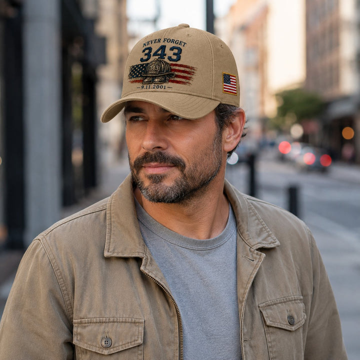 🔥Last Day 49% OFF🔥 - 🧢Never Forget 343 Memorial Cap 🎁