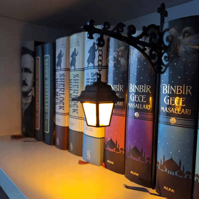 👻Ghost Bookshelf Lantern