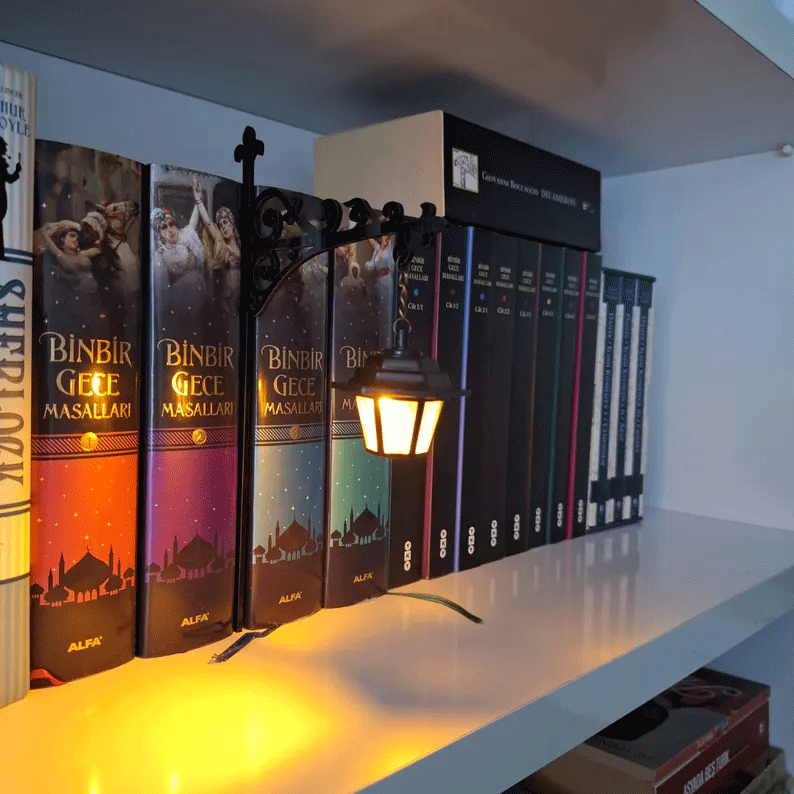 👻Ghost Bookshelf Lantern