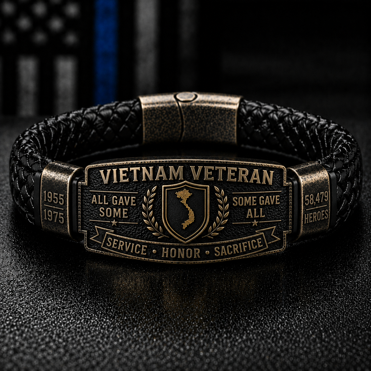 🇺🇸 Last Day Promo: 49% OFF 🎖️ -Vietnam Veteran Honor Bracelet
