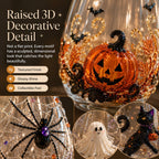 🔥LAST DAY 50% OFF - 🎃 3D Halloween Artisan Glass Cups, Festive Parties & Cozy Fall Home Bar Vibes