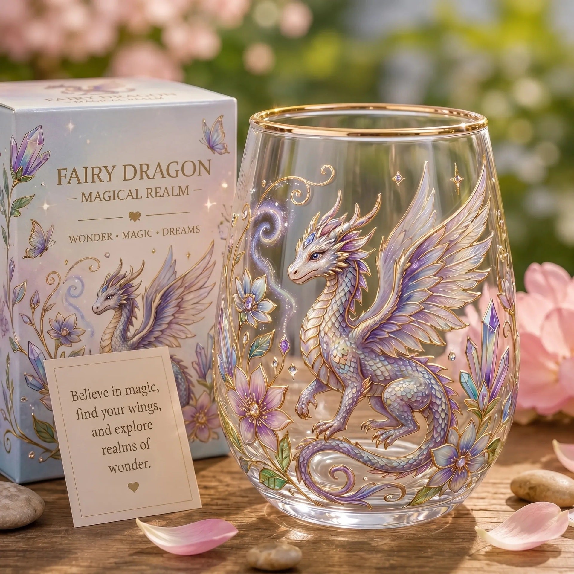 🔥LAST DAY 49% OFF - 🌸🌿 Limited Edition 2026 Garden Morning Bliss Glass Tea Cup☀️☕