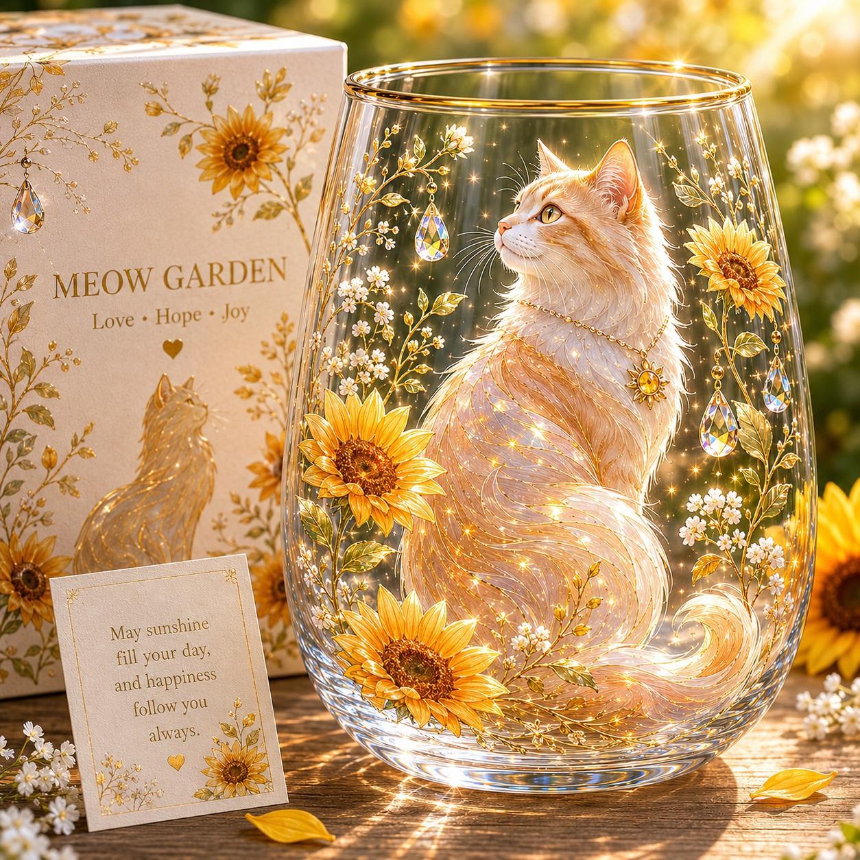 🔥LAST DAY 49% OFF - 🌸🌿 Limited Edition 2026 Garden Morning Bliss Glass Tea Cup☀️☕
