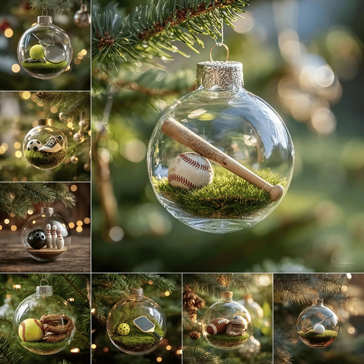 🕒🚨Limited release-🌲Christmas Gift--⚾Sports Holiday Ornament(BUY 6 FREE SHIPPING)