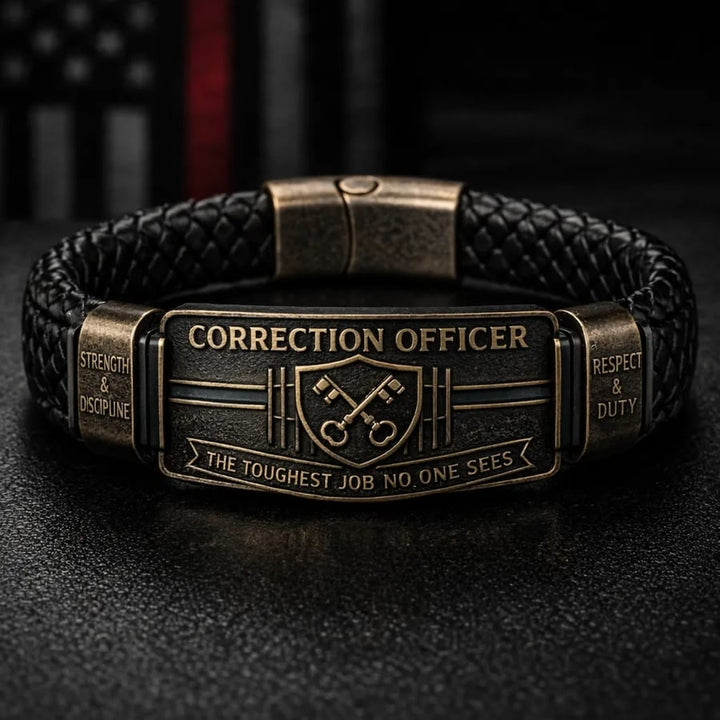 🔥Last Day Promo: 49% Police Tribute Price Drop -Law Enforcement Brotherhood Bracelet